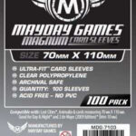 Magnum Ultra Fit Card Sleeves (70x110mm) clear (100) - Mayday Games