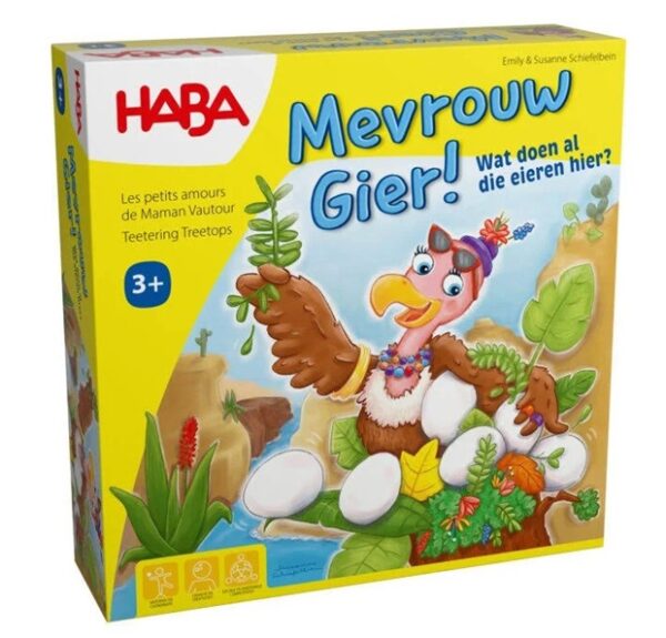 Mevrouw Gier - HABA Behendigheidsspel|Coöperatief - Afbeelding 1