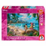 Mickey & Minnie in Hawaii (1000) - Schmidt  Legpuzzel