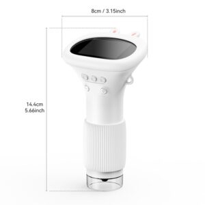 Kids Microscope– Wetenschap Ontdekken – Draagbare Microscoop Wit | Educatief Speelgoed