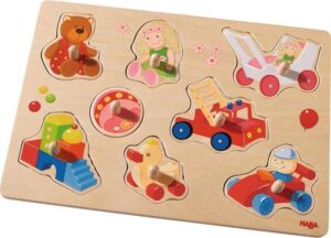 Inlegpuzzel Mijn Eerste Speelgoed (8) - HABA  Inlegpuzzel
