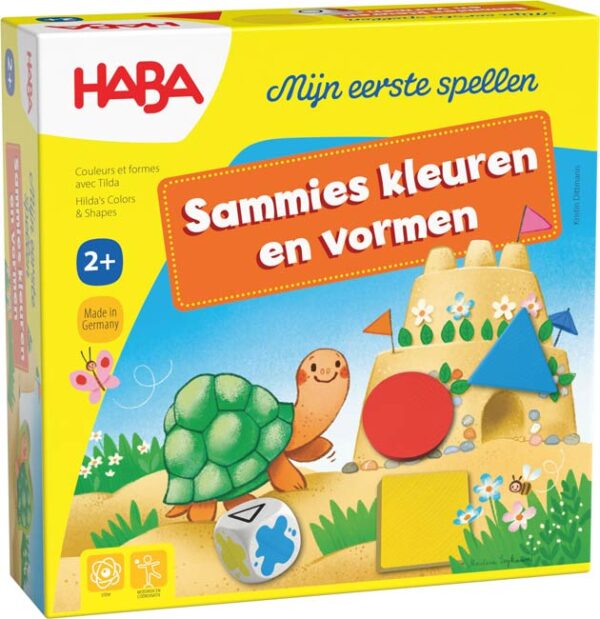 Sammies kleuren en vormen - Mijn eerste spellen - HABA Bordspel|Coöperatief|Educatief - Afbeelding 1