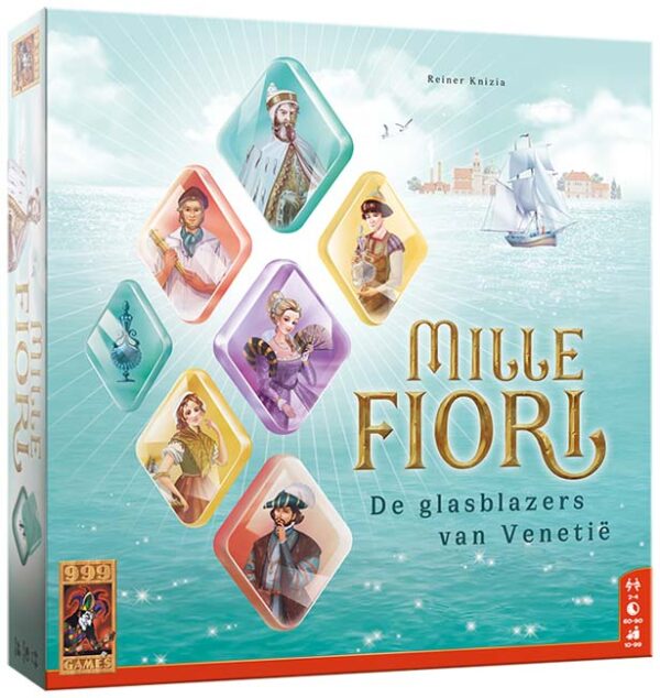 Mille Fiori - 999 games Bordspel - Afbeelding 1