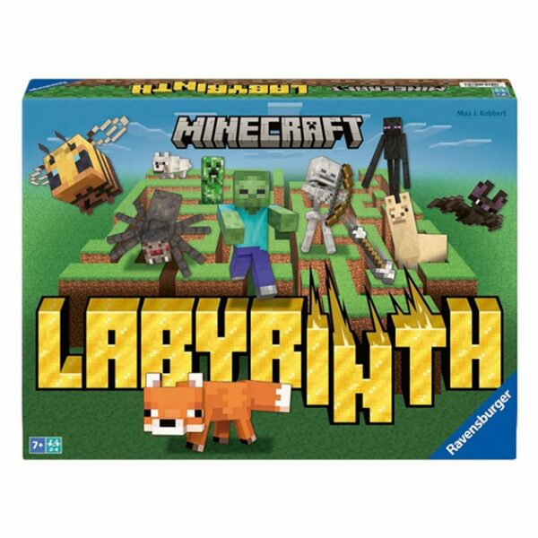 Minecraft Labyrinth - Ravensburger Bordspel - Afbeelding 1