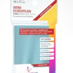 Mini European Card Game Sleeves PRIME (46x71mm) clear (50) - Gamegenic
