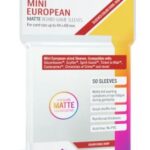 Mini European Card Game Sleeves MATTE (46x71mm) non-glare (50) - Gamegenic