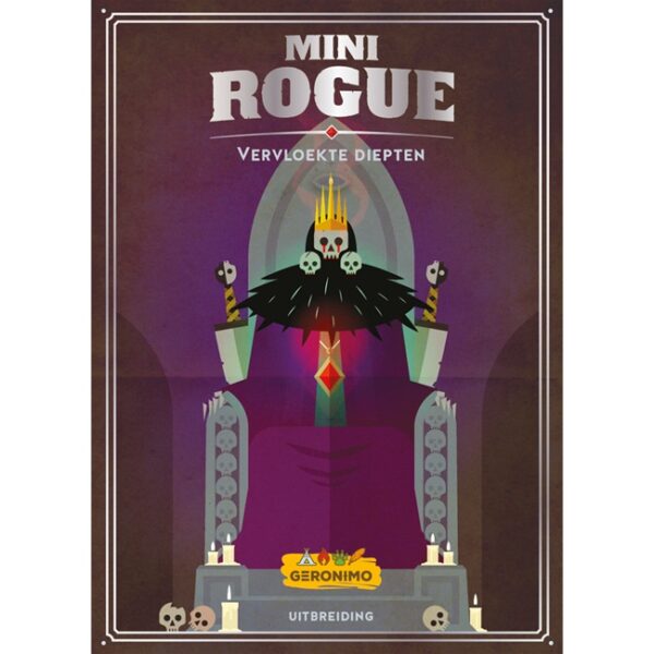 Mini Rogue: Vervloekte Diepten uitbreiding - Geronimo Games Coöperatief - Afbeelding 1