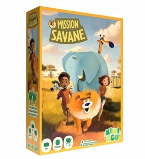 Missie Savanne - Kiwizou Bordspel|Coöperatief