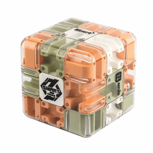 Maze Cube™ – Minder stress, meer focus  – Kubus Puzzel Speelgoed Gemixt | Educatief Speelgoed - Afbeelding 1
