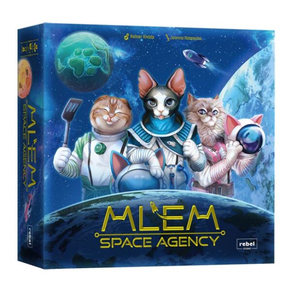 MLEM (+ mini-expansion Cosmic Pioneers) - Rebel Bordspel - Afbeelding 1