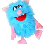 Monster Schorsch (+ papieren zak Monster to go) - Living Puppets