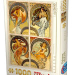 Alphonse Mucha - Arts (1000) - Dtoys  Legpuzzel