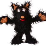 Monster Muffi Hapsweg (+ papieren zak Monster to go) - Living Puppets