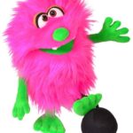 Monster Muksch (+ papieren zak Monster to go) - Living Puppets