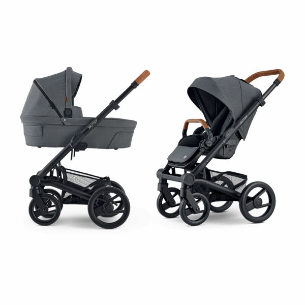 Kinderwagen Mutsy Nio Grey/Cognac - Afbeelding 1