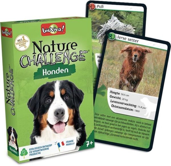 Nature Challenge - Honden - Bioviva Kaartspel|Educatief - Afbeelding 1