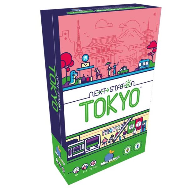 Next Station Tokyo - Blue Orange Kaartspel - Afbeelding 1