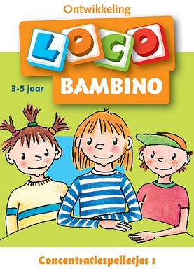 Bambino Loco boekje - Concentratiespelletjes (3-5 jaar) - Noordhoff Bambino Loco