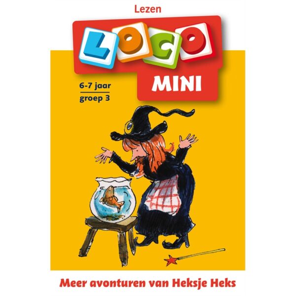 Mini Loco boekje - Meer avonturen van Heksje Heks (6-7 jaar) - Noordhoff Mini Loco - Afbeelding 1