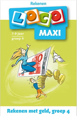 Maxi Loco boekje - Rekenen met geld (7-8 jaar) - Noordhoff Maxi Loco