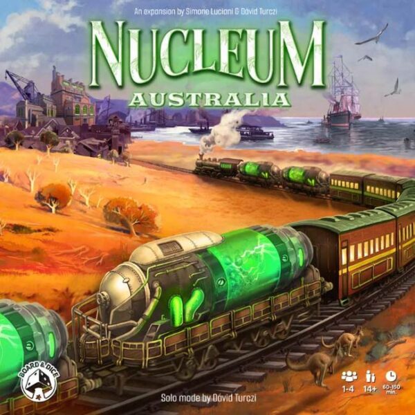 Nucleum: Australia - Board & Dice Bordspel - Afbeelding 1