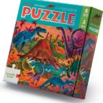 Holographic Foil Puzzle - Oogverblindende Dinosauriërs (60) - Crocodile Creek  Legpuzzel
