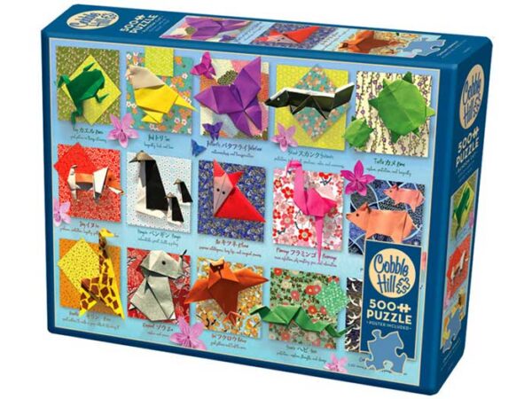 Origami Animals (500) - Cobble Hill  Legpuzzel - Afbeelding 1
