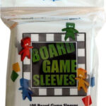 Bordspel beschermhoesjes Medium (57x89mm) transparant (100) - Arcane Tinmen