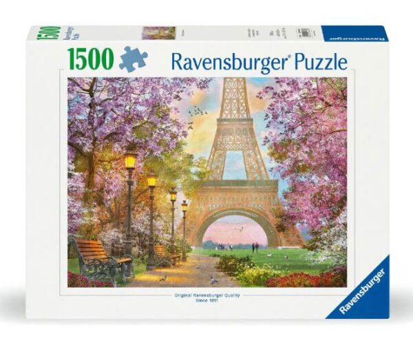 Paris Romance (1500) - Ravensburger  Legpuzzel - Afbeelding 1