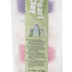 Pearl Clay (paars, gebroken wit, roos) - Pearl Clay