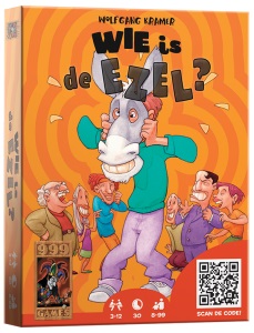 Wie is de Ezel? - 999 games Kaartspel