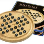 Solitaire - Philos Bordspel|Houten spel