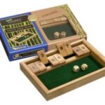 Shut the Box - 9 - Bamboe - Philos Dobbelspel|Houten spel