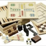 Houten Spellen Verzameling (10 klassiekers) - Philos Bordspel|Houten spel
