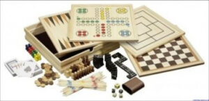 Houten Spellen Verzameling (10 klassiekers) - Philos Bordspel|Houten spel