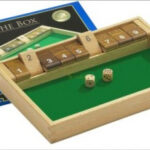 Shut the Box - 9 - Beuk - Philos Dobbelspel|Houten spel