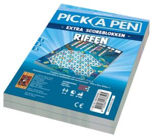 Pick a Pen Riffen Scorebloks (2 stuks) - 999 games
