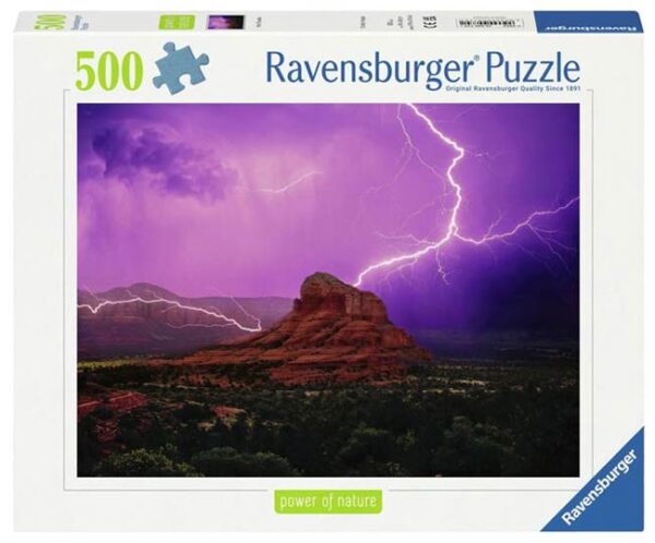 Power of Nature: Pink Thunder (500) - Ravensburger  Legpuzzel - Afbeelding 1