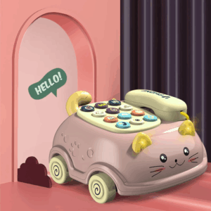 Musical Baby Phone™ - Muzikale Piano Telefoon Roze | Educatief Speelgoed