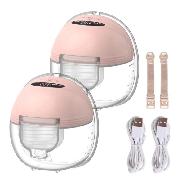 MammaEase– Stil&Veilig– Handsfree Borstkolf Dubbel | Educatief Speelgoed - Afbeelding 1