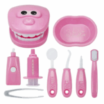 Tooth Time™ – Lachen&Leren– Tandarts Set Kinderen Roze | Educatief Speelgoed