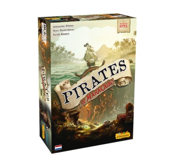 Pirates of Maracaibo (NL) + Promo Nieuwe boegbeelden - Geronimo Games Bordspel - Afbeelding 1