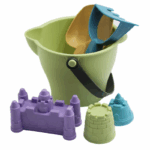 Beach Bucket Set™ – Zintuiglijk Zomerspel – Strandemmer met accessoires Groen Gietemmer | Educatief Speelgoed