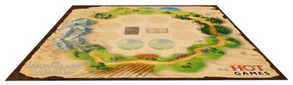 Playmat voor De Betoverde Torens - Hot Games - Afbeelding 1