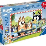 Plezier met Bluey (2x 12) - Ravensburger  Legpuzzel