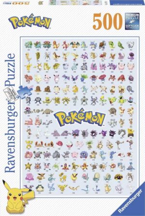 Pokémon (500) - Ravensburger  Legpuzzel