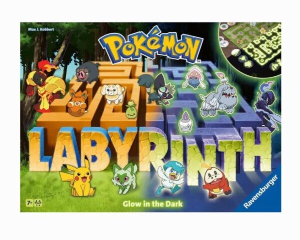 Pokémon Labyrinth: Glow in the Dark - Ravensburger Bordspel - Afbeelding 1