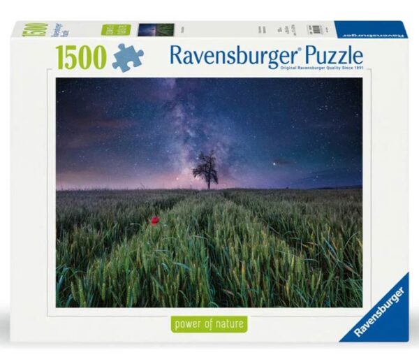 Power of Nature: Field and Stars (1500) - Ravensburger  Legpuzzel - Afbeelding 1