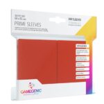 Standard Card Game Sleeves PRIME (66x91mm) ROOD (100) - Gamegenic