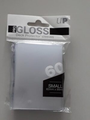 Small Deck Protector Sleeves (62x89mm) clear (60) - Ultra Pro